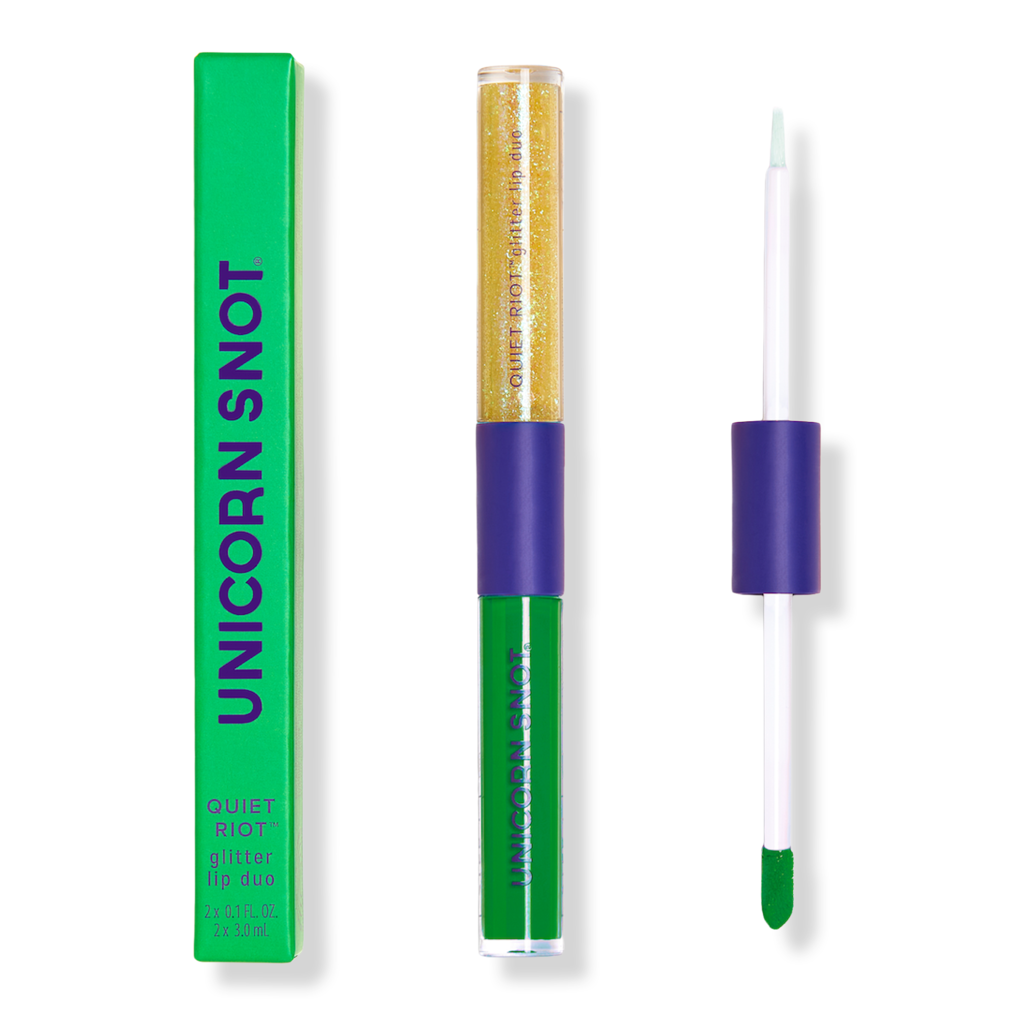 Unicorn Snot Quiet Riot Glitter Lip Duo #1