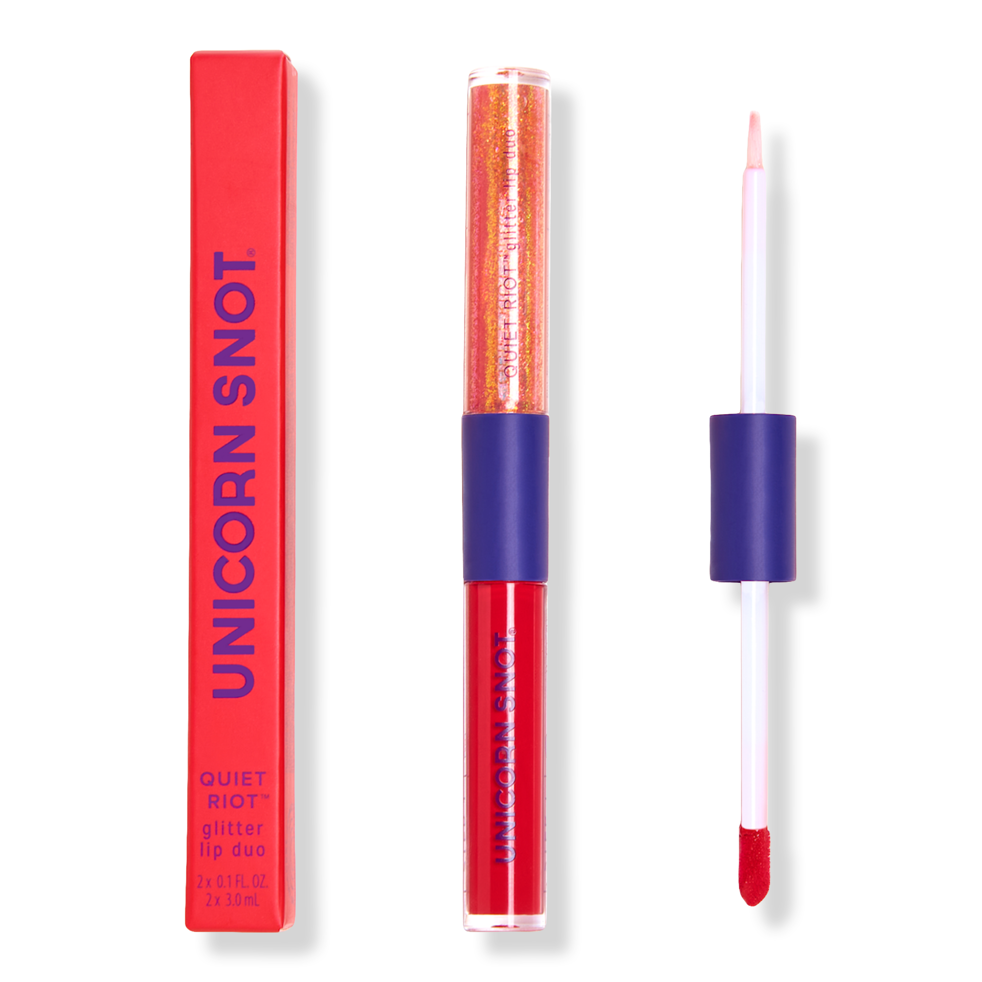 Unicorn Snot Quiet Riot Glitter Lip Duo #1