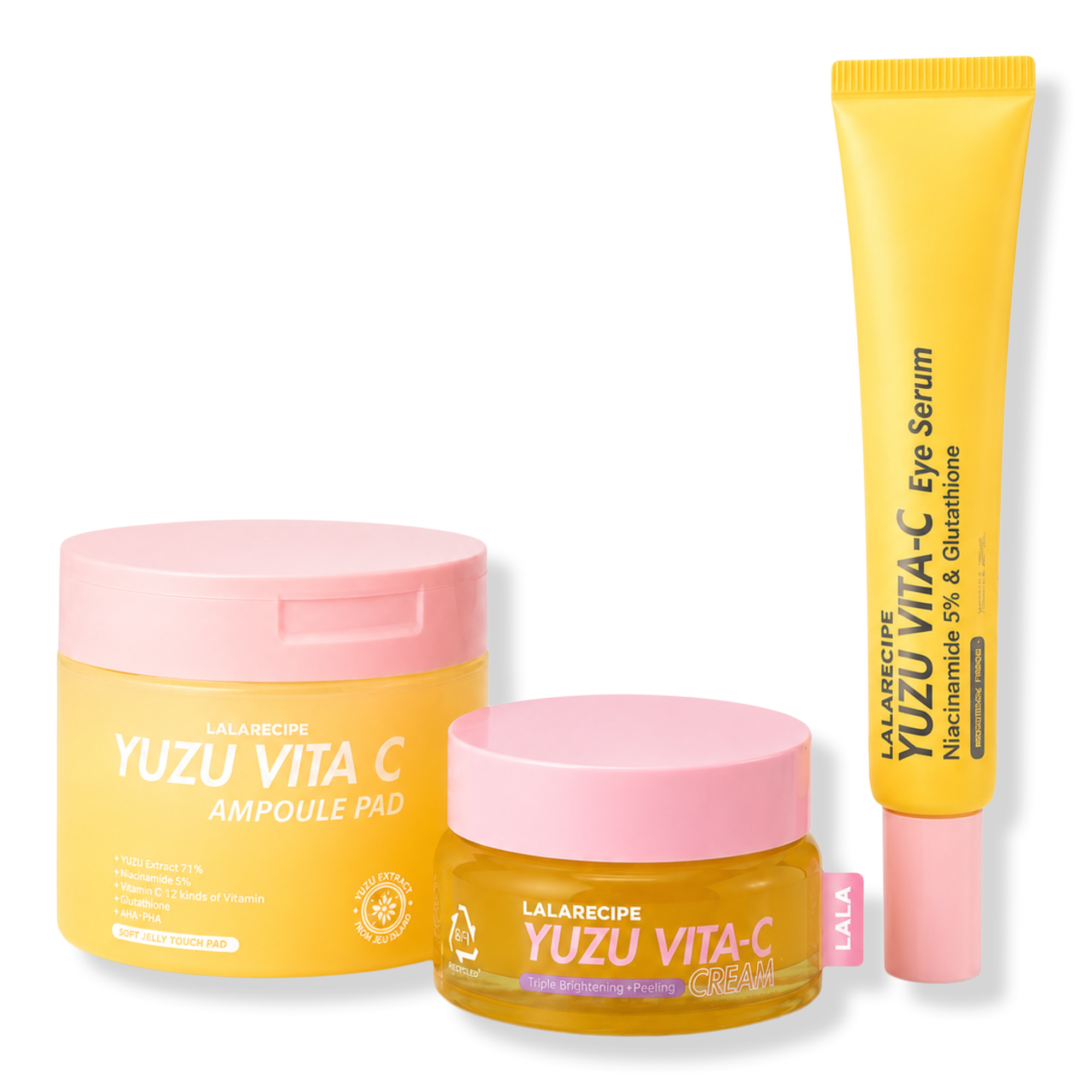 LALARECIPE Yuzu Radiance Repair Set #1