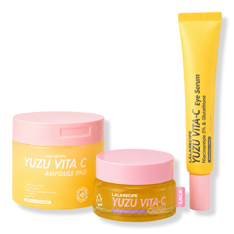 LALARECIPE - Yuzu Radiance Repair Set