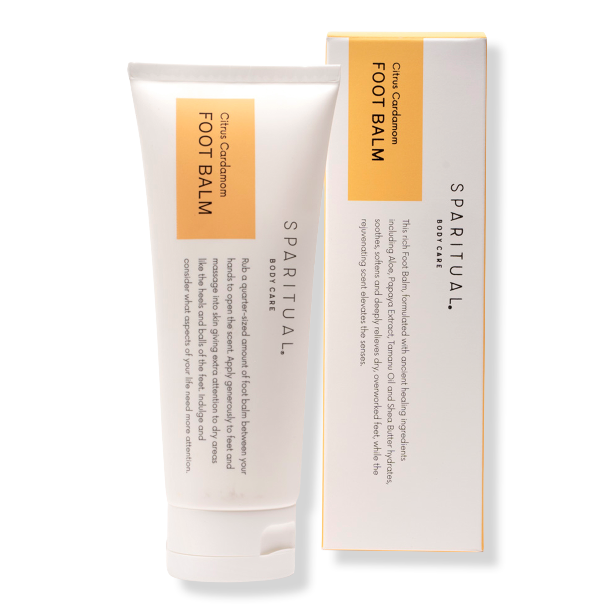 SPARITUAL Citrus Cardamom Foot Balm — фото 1