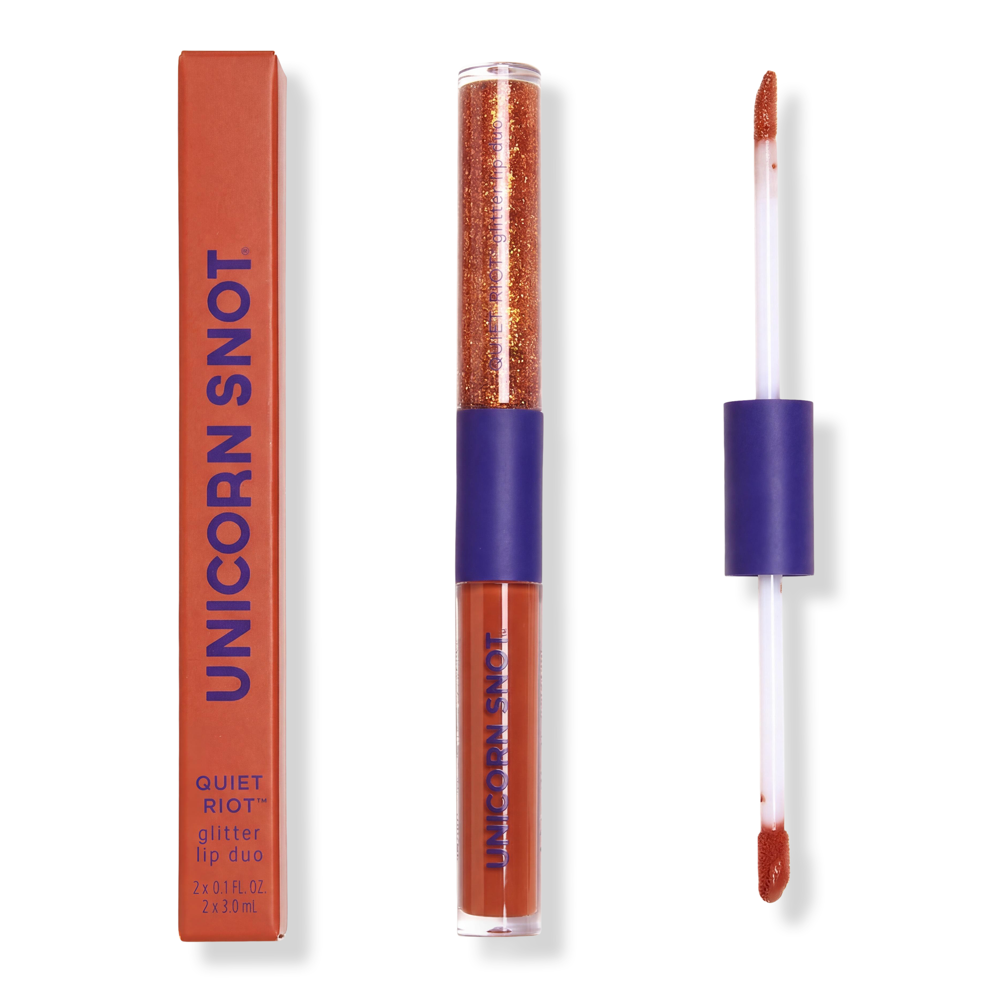 Unicorn Snot Quiet Riot Glitter Lip Duo #1