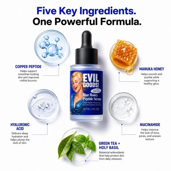 Evil Goods Blue Honey Peptide Serum #3