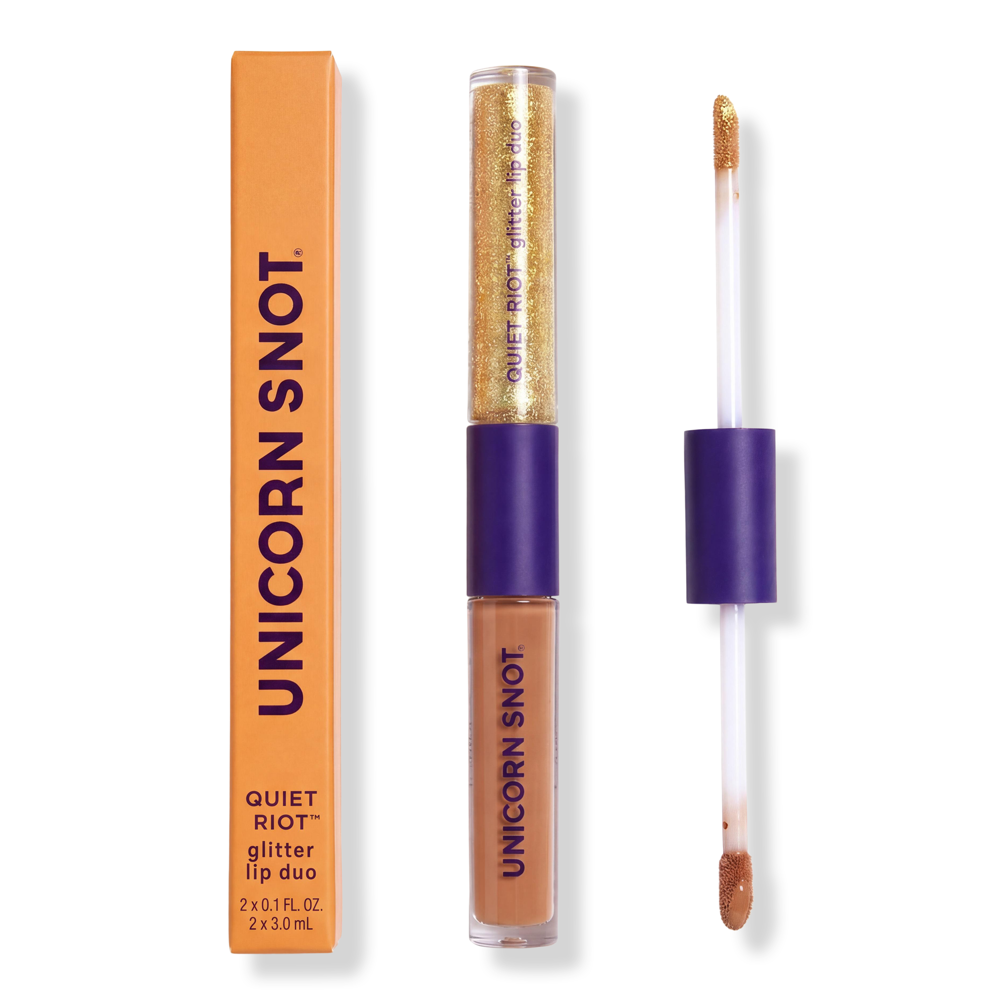 Unicorn Snot Quiet Riot Glitter Lip Duo #1