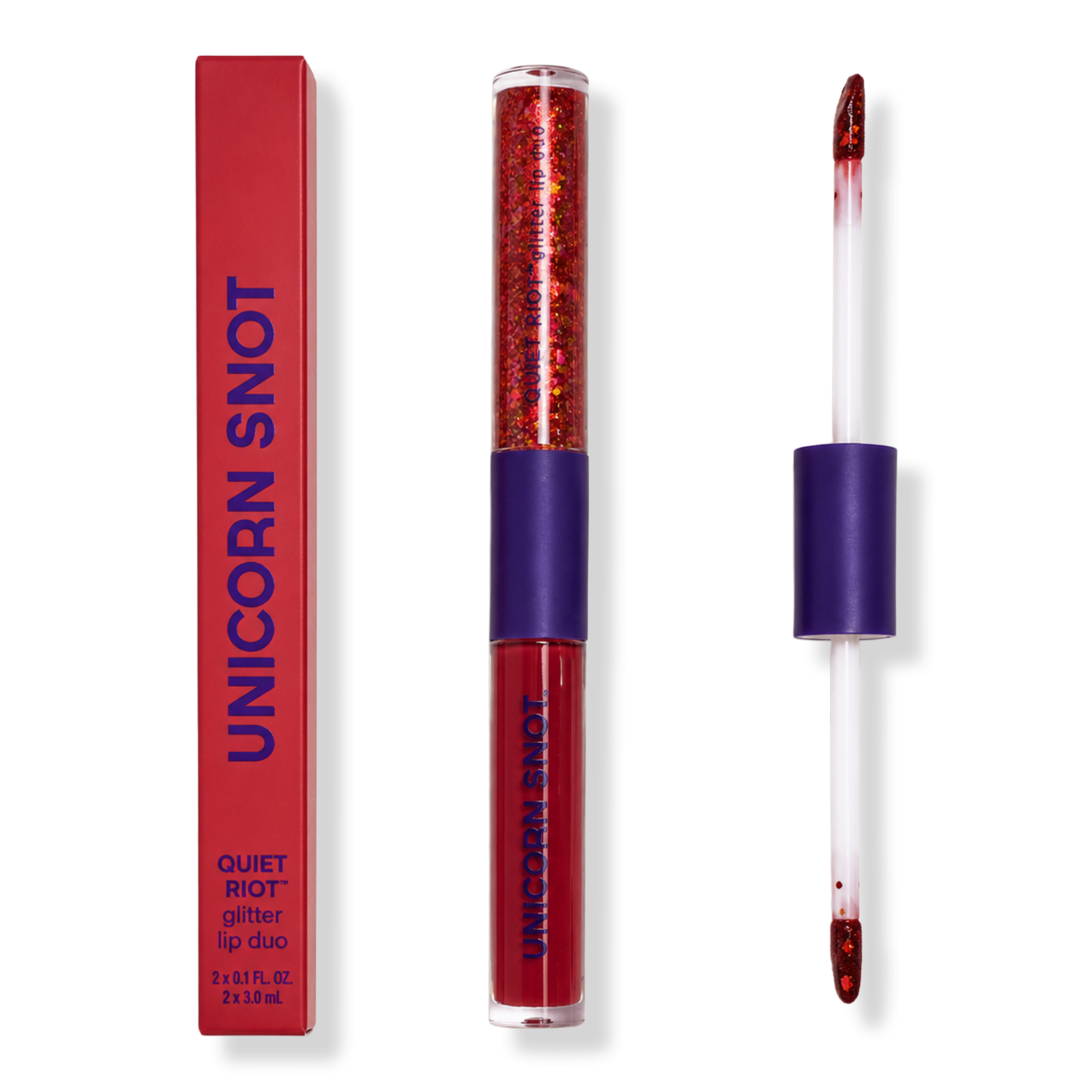Unicorn Snot Quiet Riot Glitter Lip Duo #1