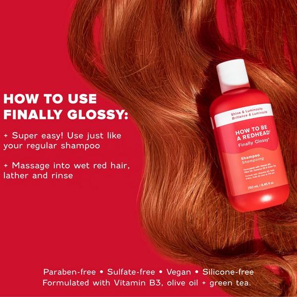 How To Be A Redhead Finally Glossy Shine & Luminosity Shampoo #8