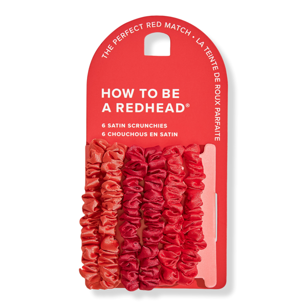 How To Be A Redhead Redhead Satin Scrunchies #1