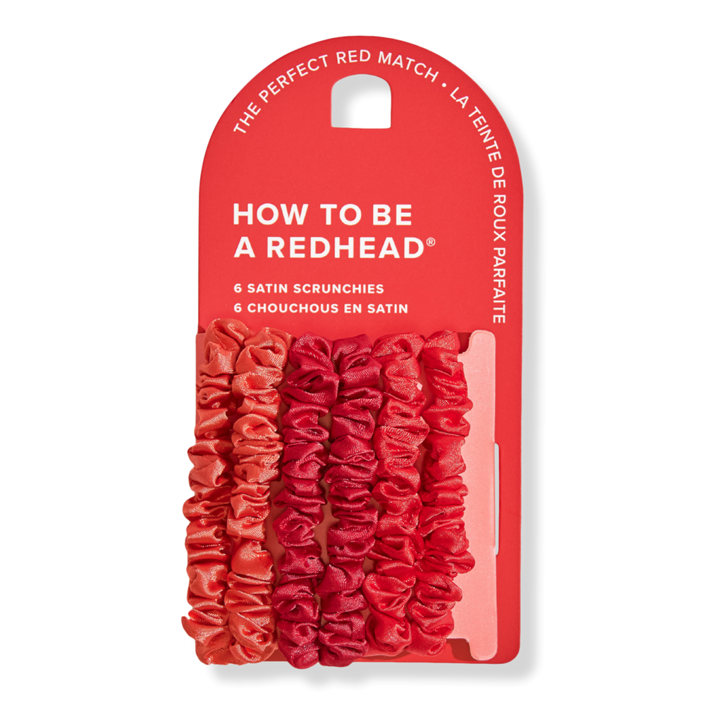 How To Be A Redhead Redhead Satin Scrunchies