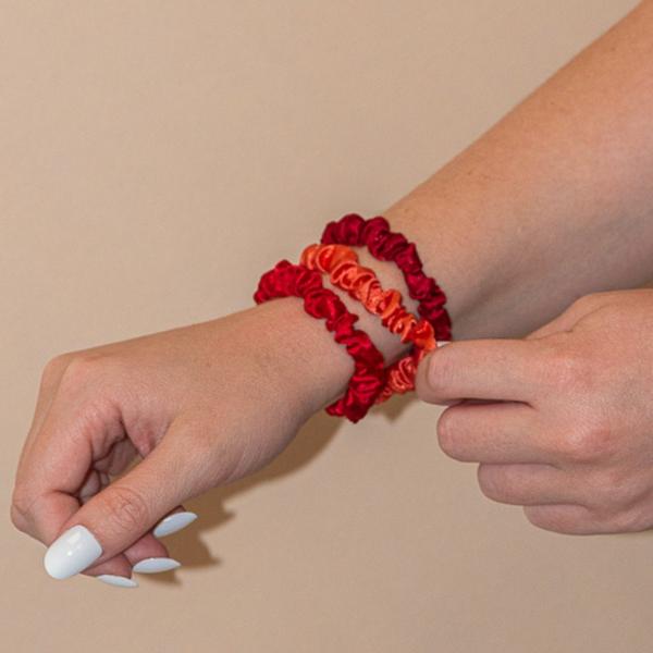 How To Be A Redhead Redhead Satin Scrunchies #4