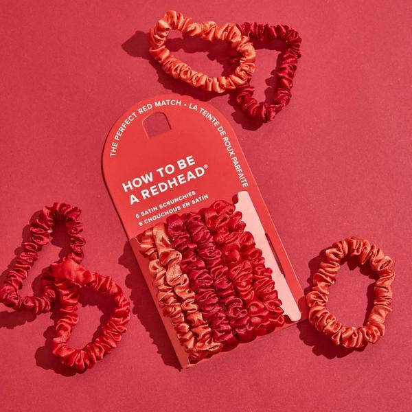 How To Be A Redhead Redhead Satin Scrunchies #5