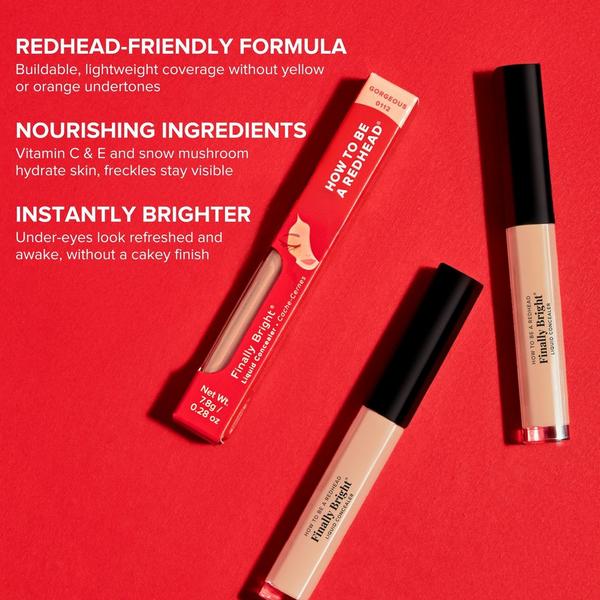 How To Be A Redhead Finally Bright Liquid Concealer #5