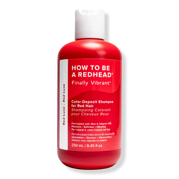 How To Be A Redhead Finally Vibrant Color-Deposit Shampoo #1