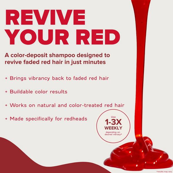 How To Be A Redhead Finally Vibrant Color-Deposit Shampoo #3
