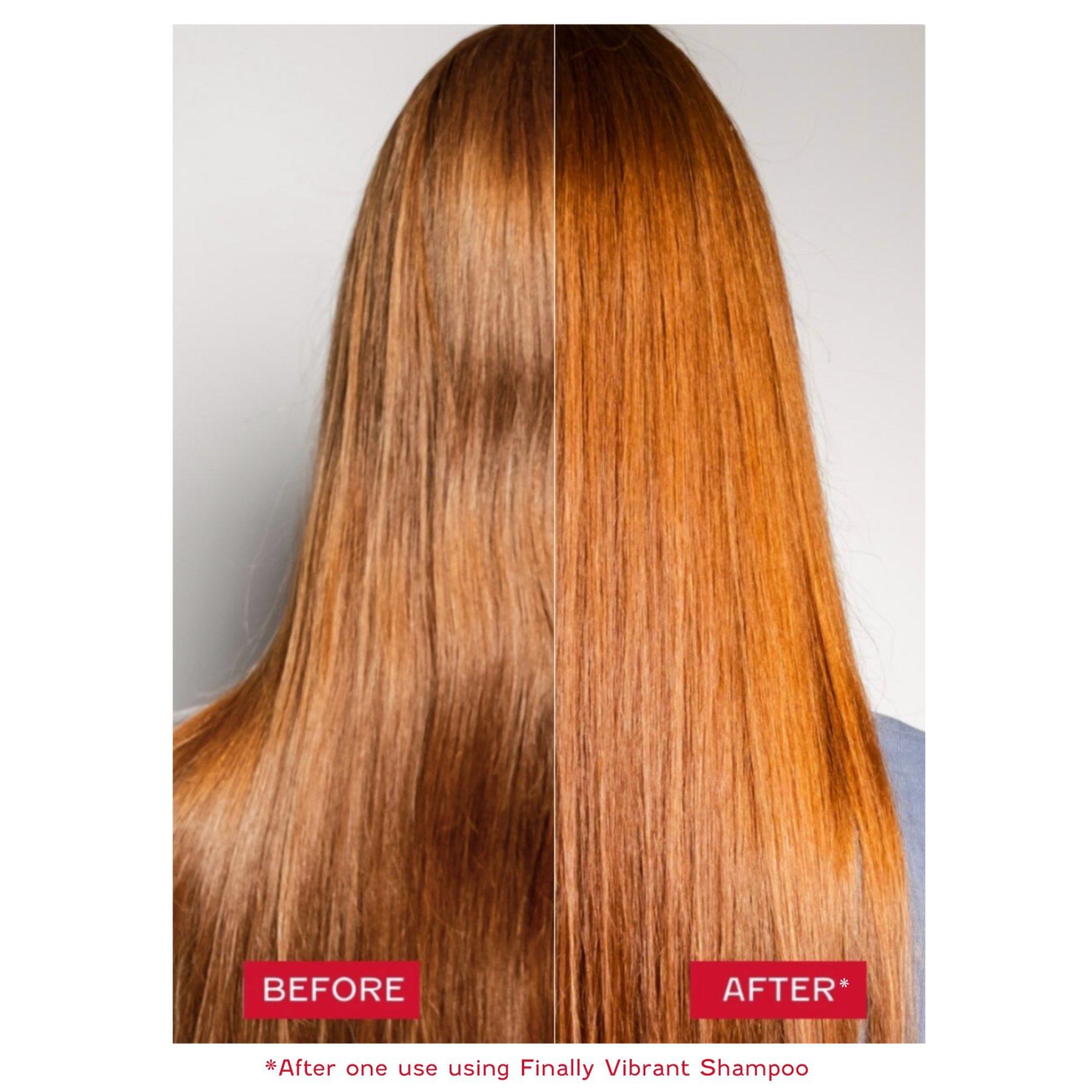 Оттеночный шампунь для яркого цвета волос How To Be A Redhead Finally Vibrant — фото 4