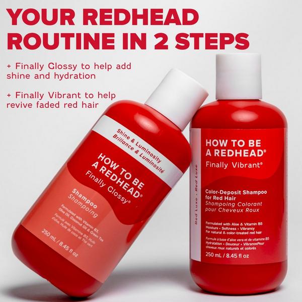 How To Be A Redhead Finally Vibrant Color-Deposit Shampoo #8