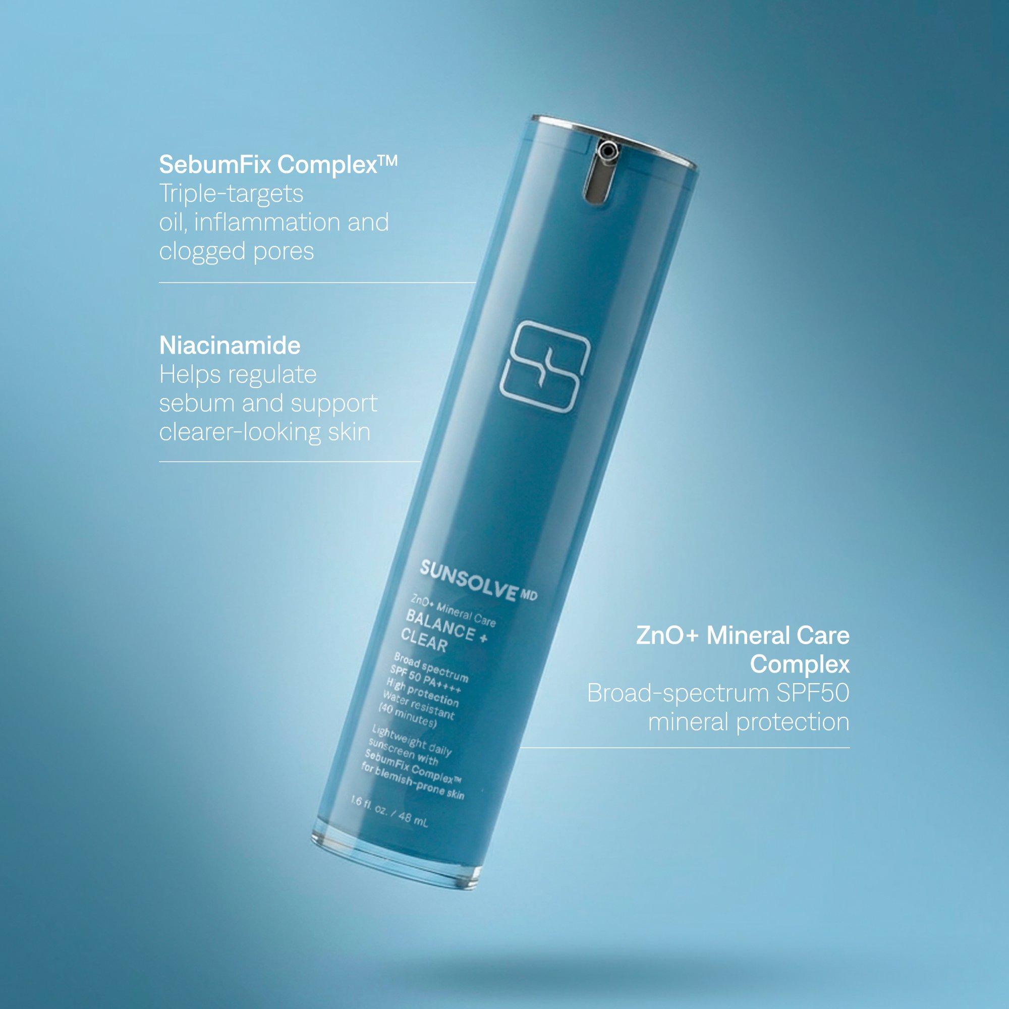 Дуэт для очищения и увлажнения SunsolveMD The Clarifying + Hydration — фото 3