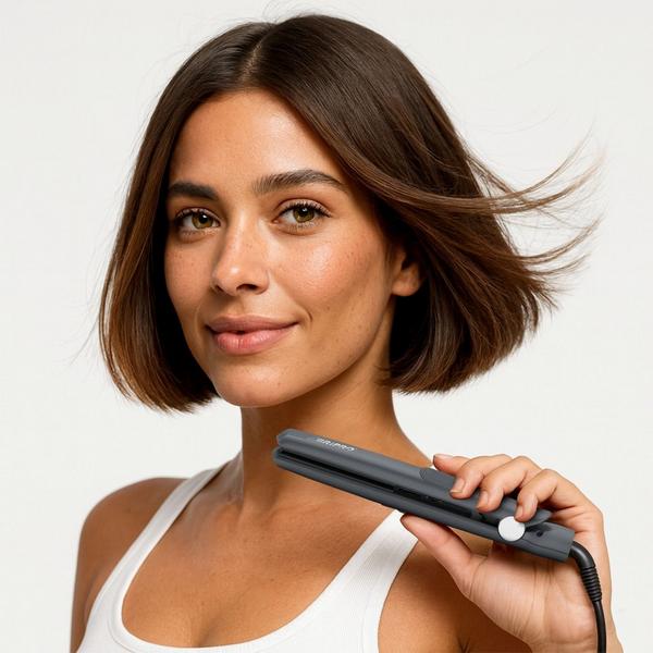 Tiri Pro To-Go Flat Iron & Mini Chrome Brush Set #8