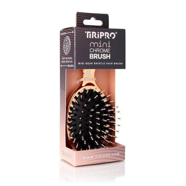 Tiri Pro Mini Chrome Boar Bristle Hair Brush #4