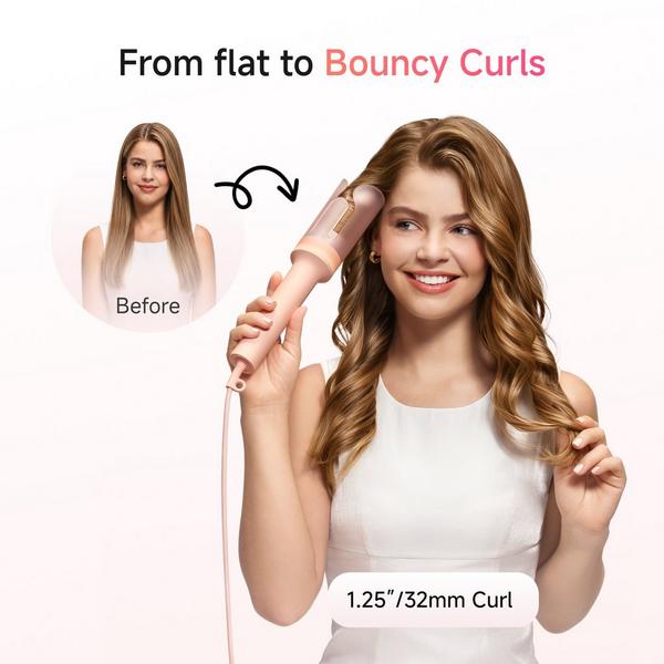 Laifen AutoCurl Automatic Curling Iron + Bag + 2 Hair Clips #2