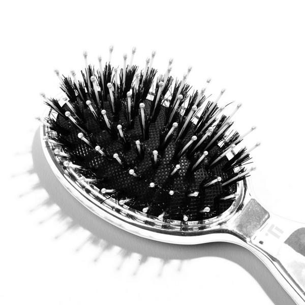 Tiri Pro Mini Chrome Boar Bristle Hair Brush #3