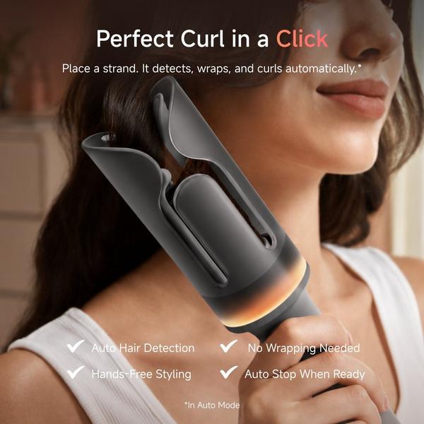 Laifen AutoCurl Automatic Curling Iron + Bag + 2 Hair Clips #3