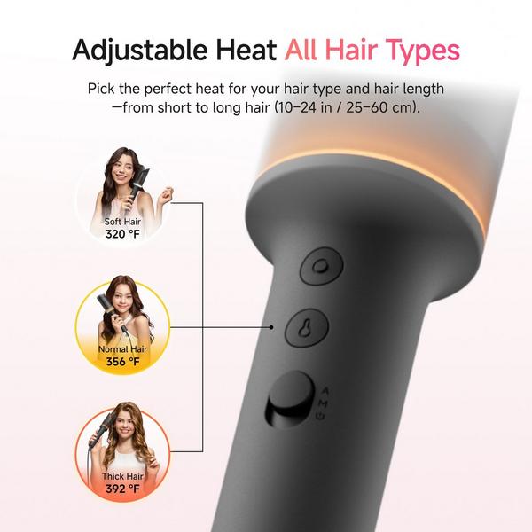 Laifen AutoCurl Automatic Curling Iron + Bag + 2 Hair Clips #8