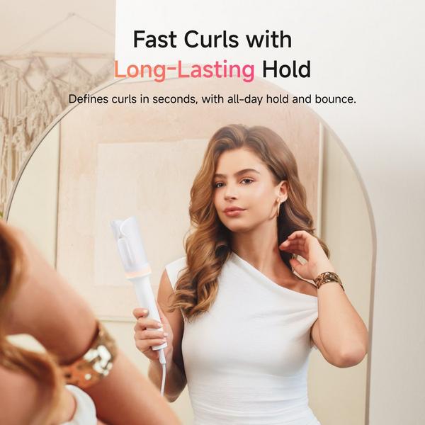 Laifen AutoCurl Automatic Curling Iron + Bag + 2 Hair Clips #6