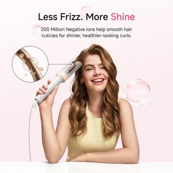Laifen AutoCurl Automatic Curling Iron + Bag + 2 Hair Clips #7