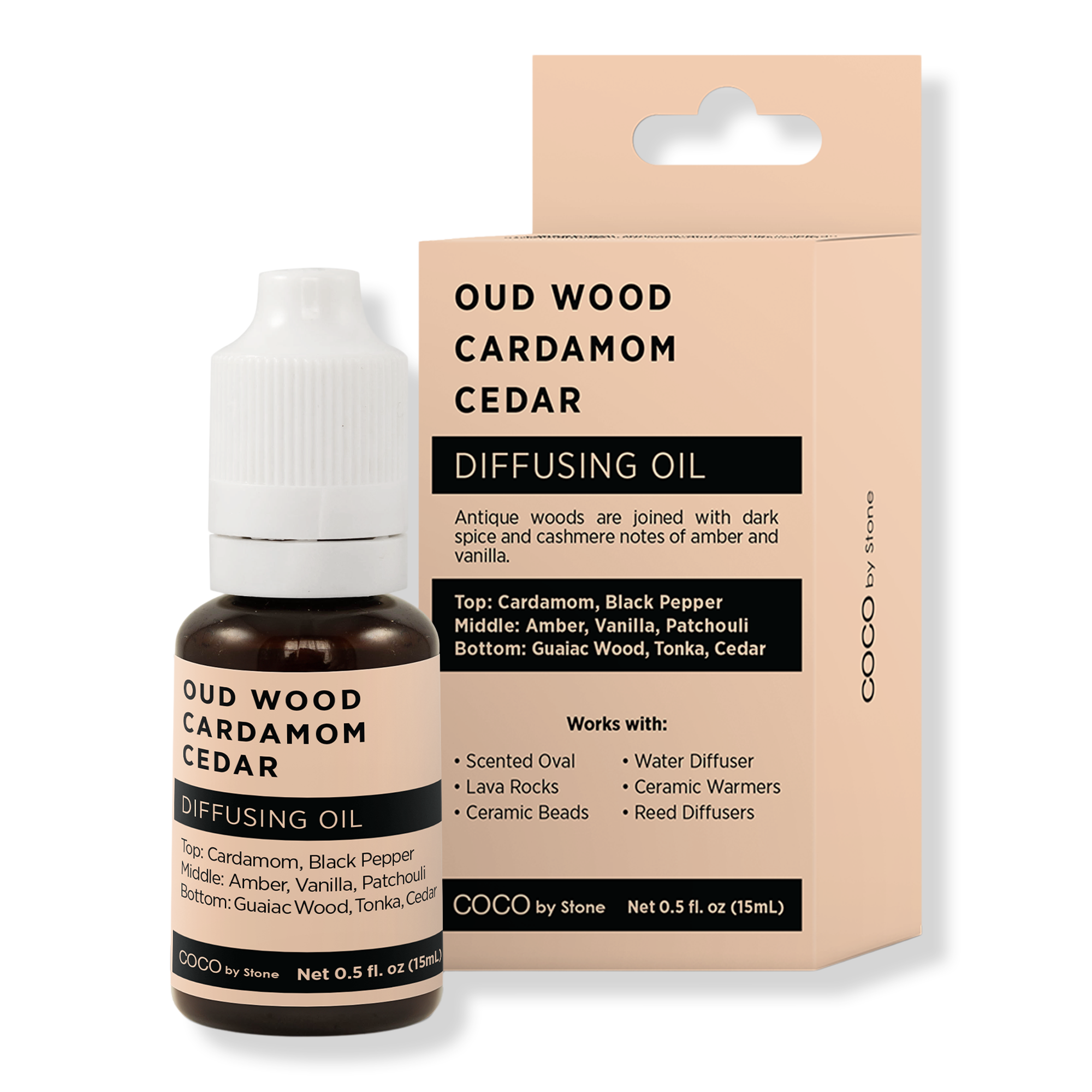 COCO by Stone Oudwood Cardamom Cedar Diffusing Oil #1