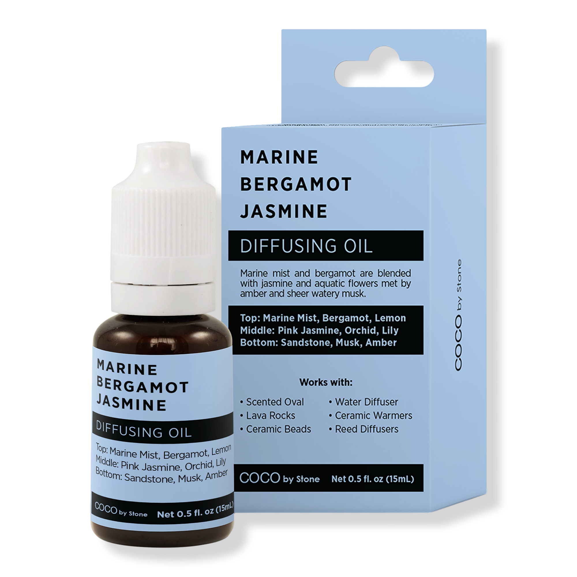 COCO by Stone Marine Bergamot Jasmine Diffusing Oil #1