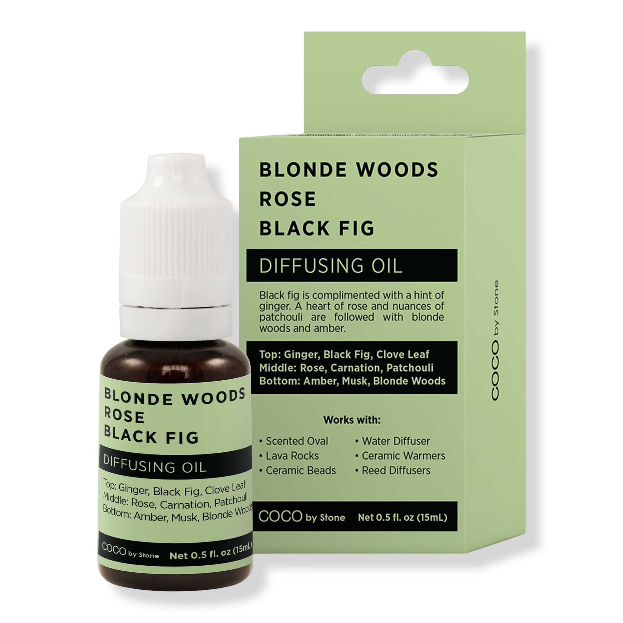 COCO by Stone Blonde Woods Rose Black Fig Diffusing Oil #1