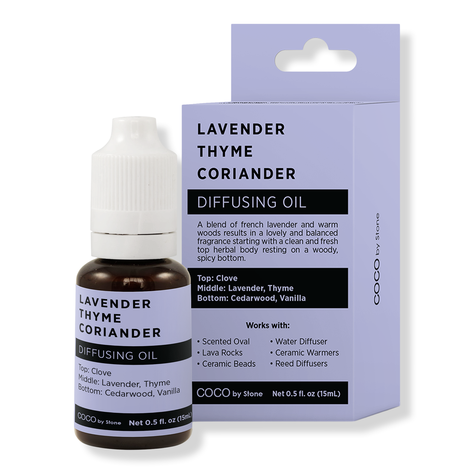COCO by Stone Lavender Thyme Coriander Diffusing Oil #1