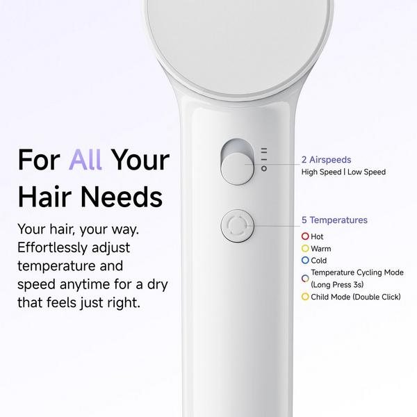 Laifen Air High-Speed Hair Dryer + 1 Nozzle #4