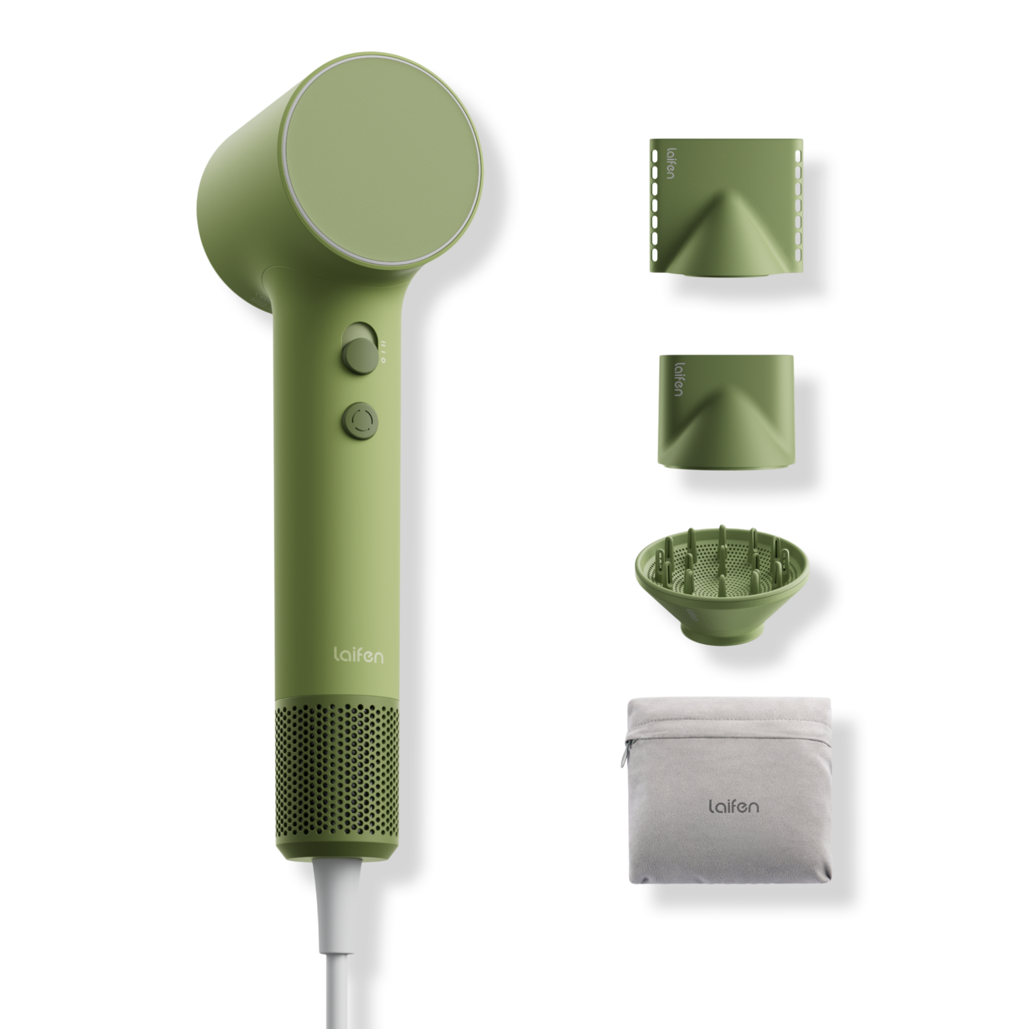 Laifen Air Pro High-Speed Hair Dryer + Bag + 3 Magnetic Nozzles #1