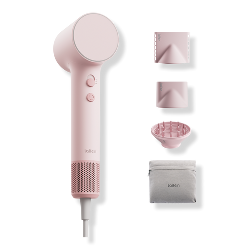 ベルーガ、ラビットブラッシュ、ナウパカエッセンス、タイフーン Laifen - Seashell White Air Pro High-Speed Hair Dryer + Bag + 3