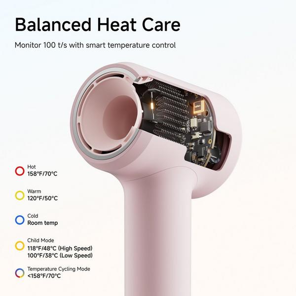 Laifen Air Pro High-Speed Hair Dryer + Bag + 3 Magnetic Nozzles #6