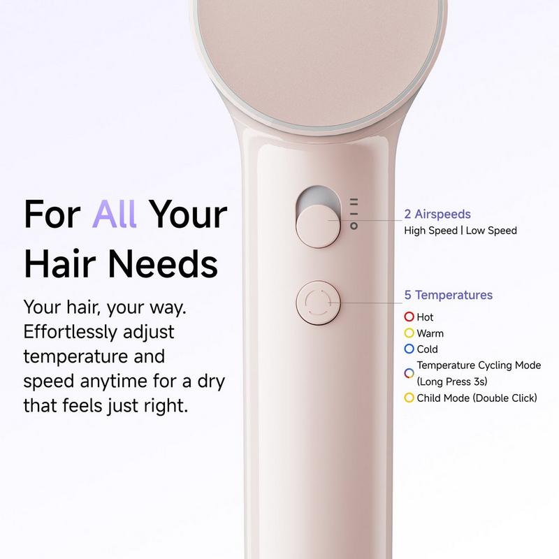 Laifen - Pink Air High-Speed Hair Dryer + 1 Nozzle | Ulta Beauty