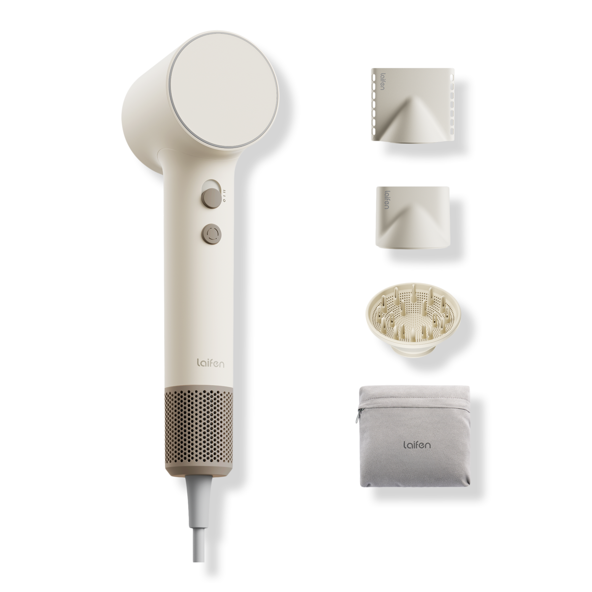 Laifen Air Pro High-Speed Hair Dryer + Bag + 3 Magnetic Nozzles #1