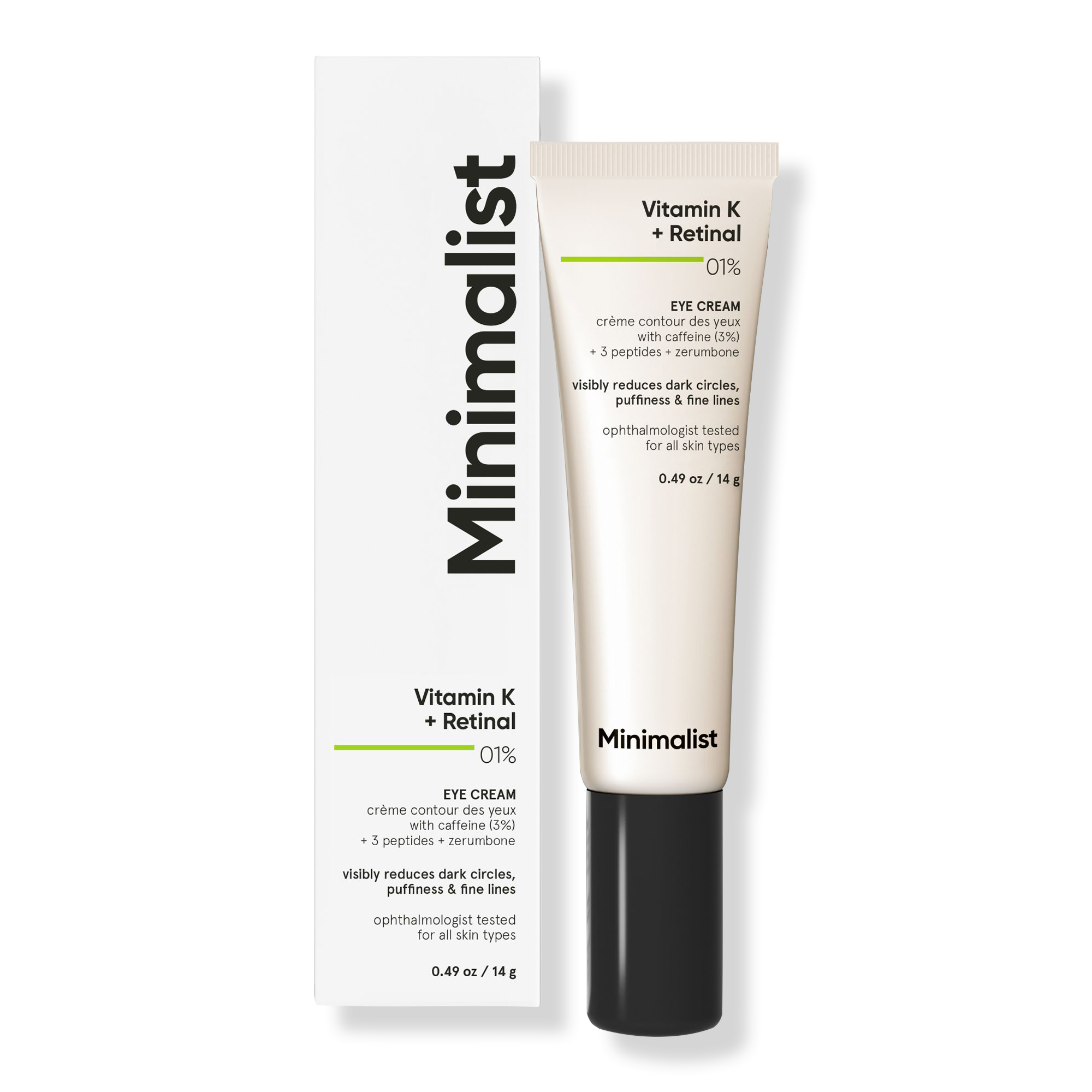 Minimalist Vitamin K & Retinal Eye Cream — фото 1
