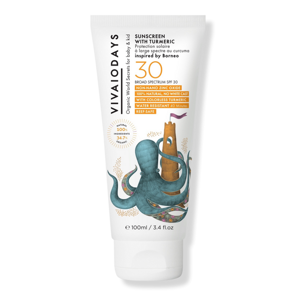 VIVAIODAYS Turmeric Broad Spectrum 100% Natural Mineral Sunscreen SPF 30 #1