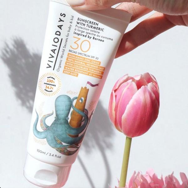 VIVAIODAYS Turmeric Broad Spectrum 100% Natural Mineral Sunscreen SPF 30 #2