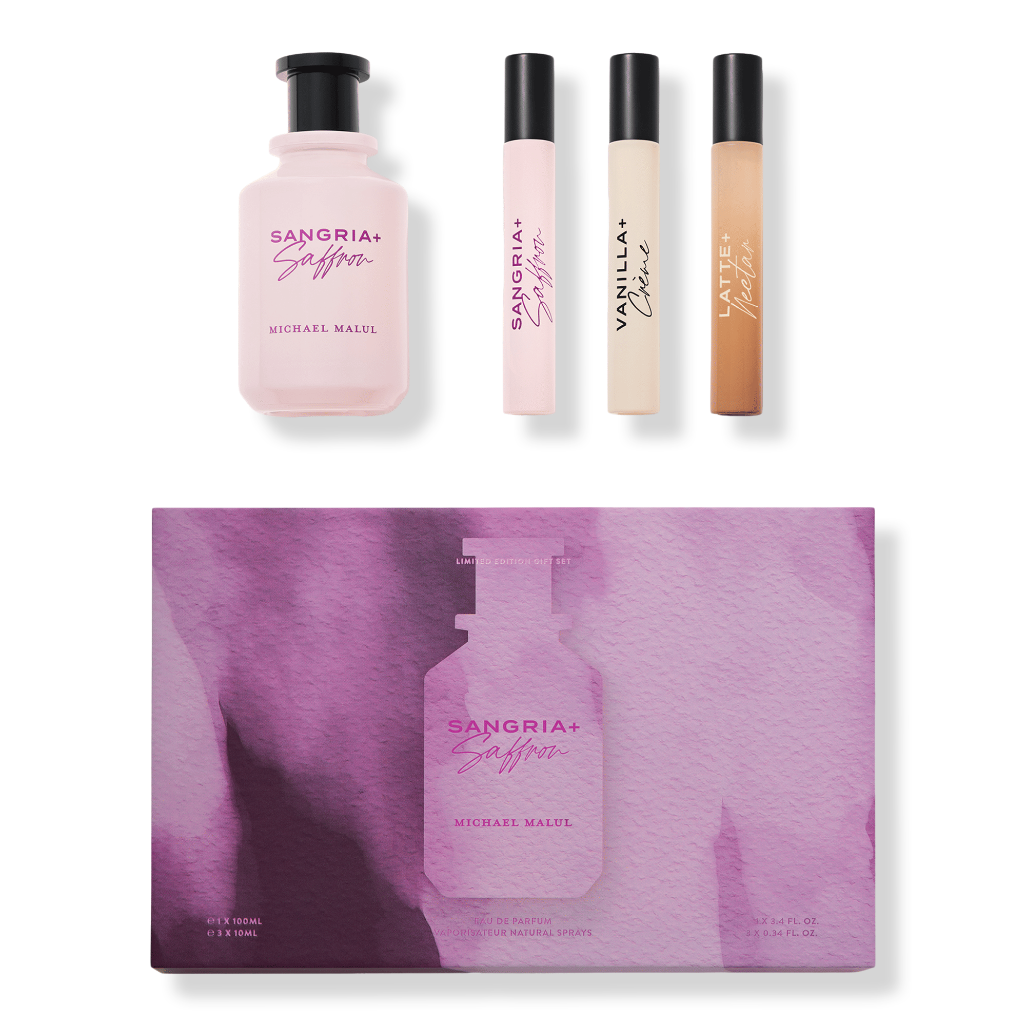 Michael Malul Sangria + Saffron Women's Eau de Parfum Gift Set #1