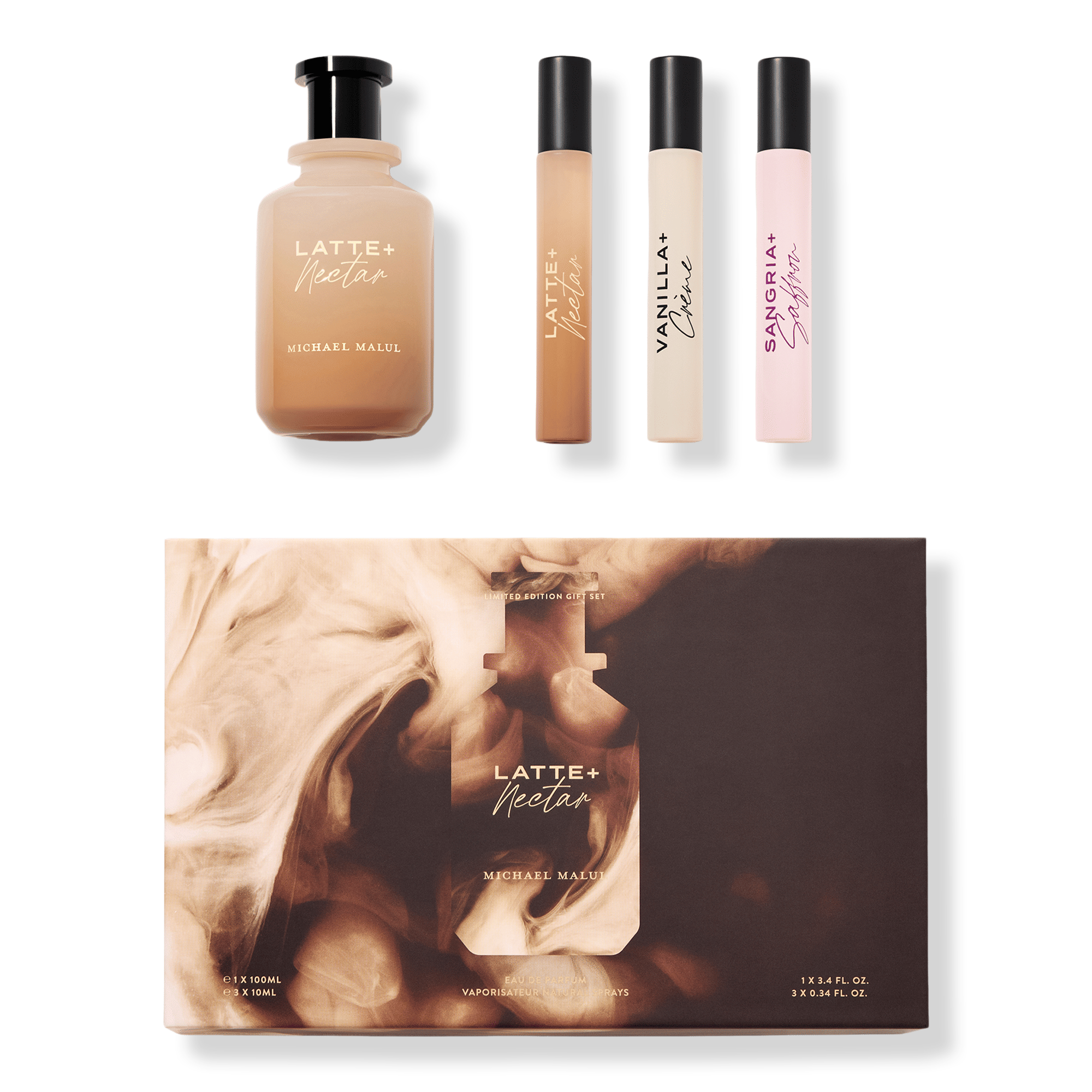Michael Malul Latte + Nectar Women's Eau de Parfum Gift Set #1