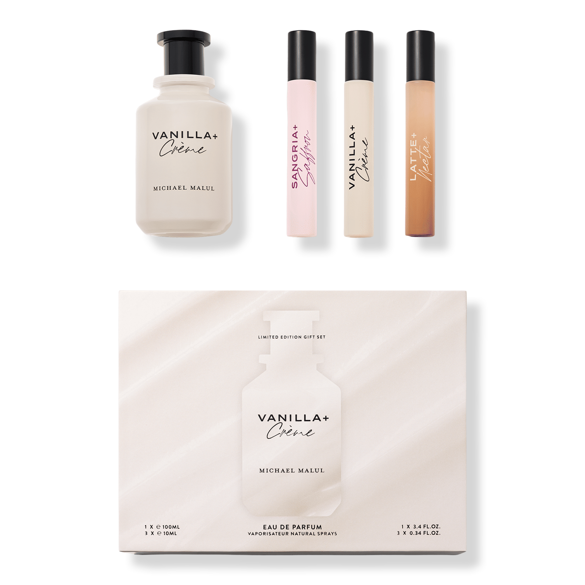 Michael Malul Vanilla + Crème Eau de Parfum Gift Set #1