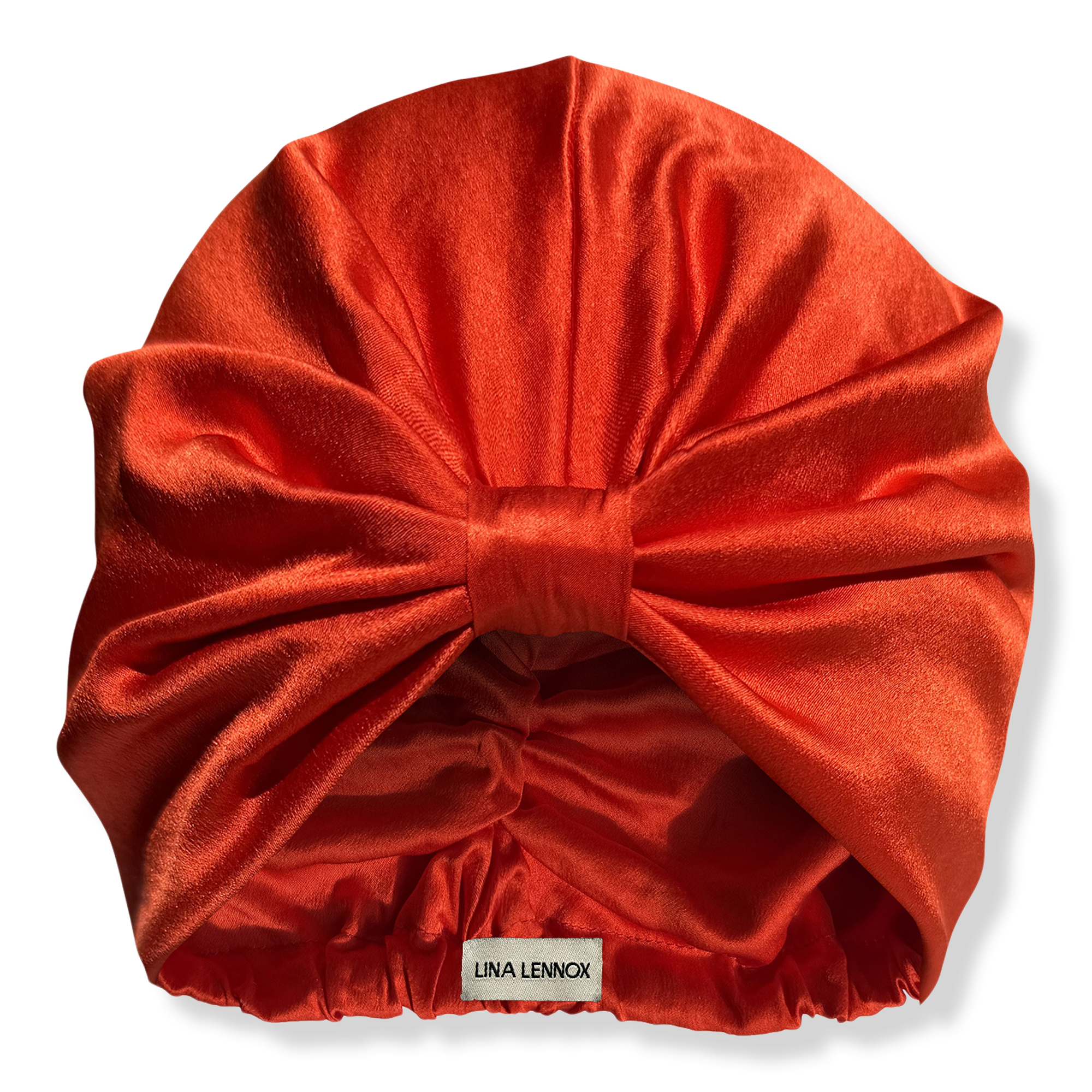 LINA LENNOX Organic Silk Double-Lined Hair Bonnet #1
