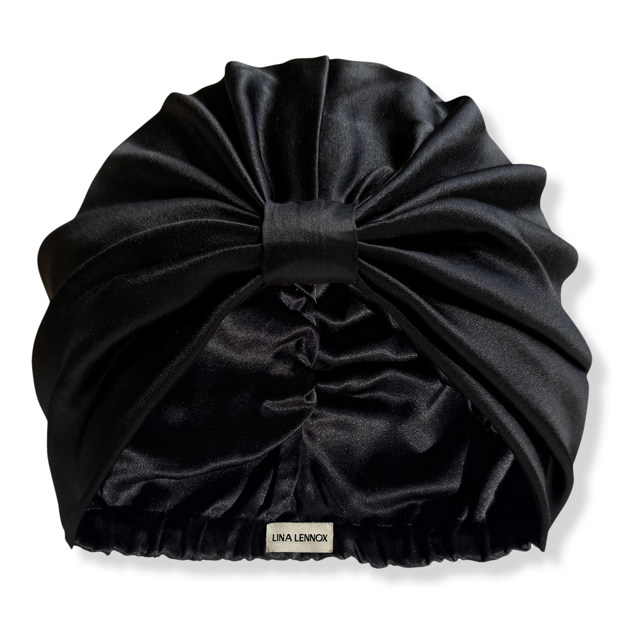 LINA LENNOX Organic Silk Double-Lined Hair Bonnet #1
