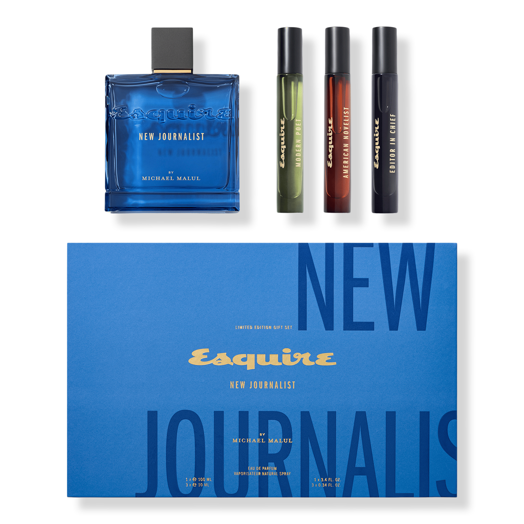 Michael Malul Esquire New Journalist Men's Eau de Parfum Gift Set #1