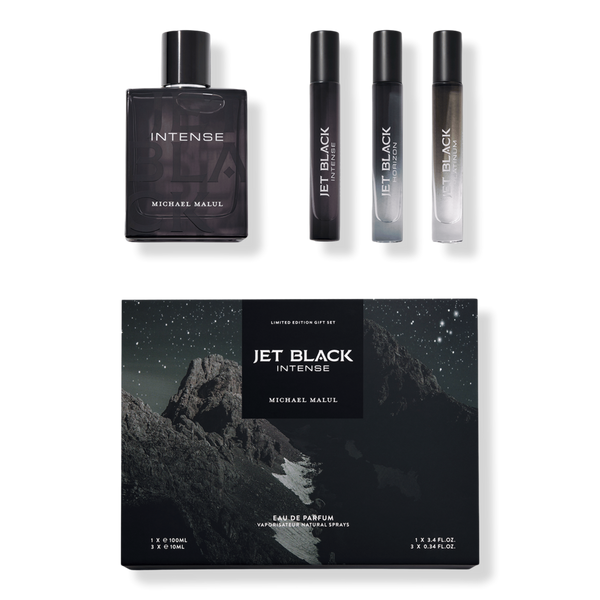 Michael Malul Jet Black Intense Men's Eau de Parfum Gift Set #1