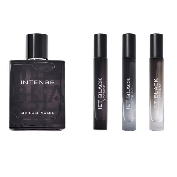 Michael Malul Jet Black Intense Men's Eau de Parfum Gift Set #2