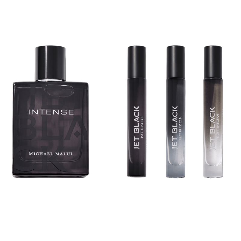 Michael Malul - Jet Black Intense Men's Eau de Parfum Gift Set